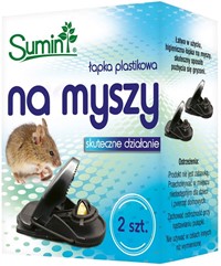 Łapka na myszy plastikowa 2 szt.