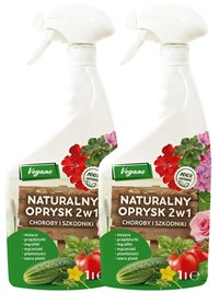Naturalny spray 2w1 na choroby i szkodniki 2x1000 ml Vegano