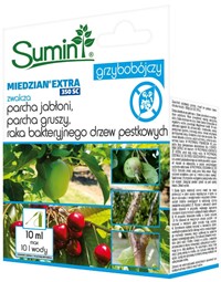 Miedzian Extra 350 SC choroby warzyw i drzew owocowych 10 ml