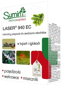 Laser 940 EC oprysk na szkodniki w tujach i iglakach 25 ml