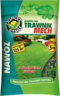 Nawóz na mech w trawie z żelazem Ogród Start 5 kg