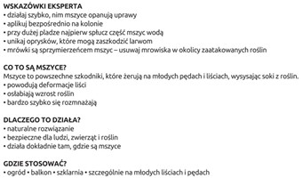 Mszyca Stoper - larwy biedronki na mszyce - 200 szt. Vegano