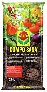 Ziemia do pomidorów i warzyw z kompostem 20 l Compo Sana
