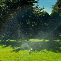 Zraszacz obrotowy na szpilce wbijany Green Star