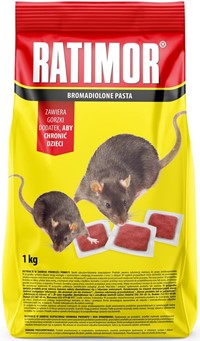 Ratimor - trutka  miękka na myszy i szczury 1 kg