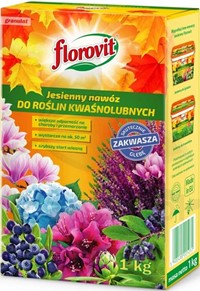 Nawóz jesienny do roślin kwasolubnych Florovit 1 kg