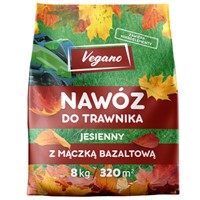 Nawóz jesienny do trawnika z mączką bazaltową 8 kg Vegano
