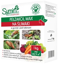 Pełzakol Max granulat na ślimaki 1 kg Sumin