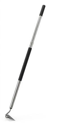 Haczka metalowa 16 cm z trzonkiem Green Star