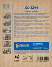 Nasiona na kiełki - koniczyna łąkowa