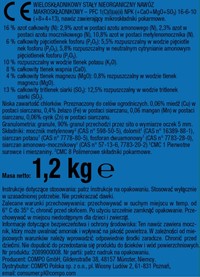 Nawóz do roślin balkonowych długo działający 1,2 kg Compo