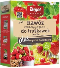 nawóz do truskawek i malin target, mączka bazaltowa do truskawek target, nawożenie truskawek, uprawa truskawek nawóz, nawóz do malin target,  