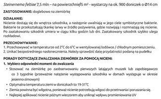 Ziemiórka Stoper nicienie na ziemiórki 7,5 mln Vegano