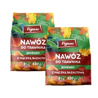 Nawóz jesienny do trawnika Vegano – z mączką bazaltową 16 kg