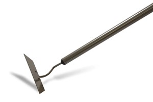 Haczka metalowa 16 cm z trzonkiem Green Star