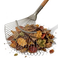 Grabie do liści wachlarzowe metalowe Green Star