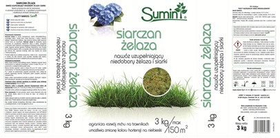 Siarczan żelaza 3 kg