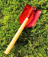 Saperka składana czerwona Green Star