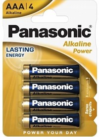 Baterie alkaliczne AAA Panasonic 4 szt.