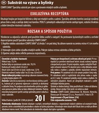 Ziemia do siewu i pikowania z ukorzeniaczem 20 l Compo Sana