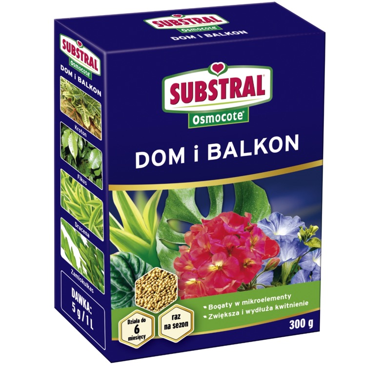 Nawoz Osmocote Dom I Balkon 300 G Substral Sklep Poradnik Ogrodniczy